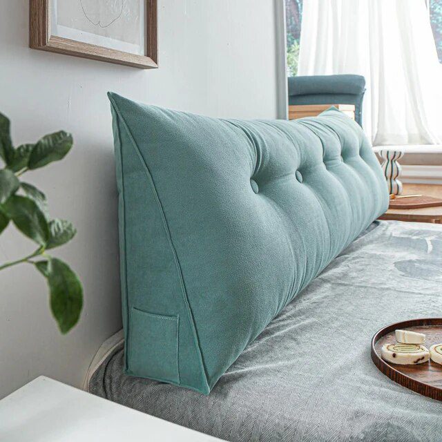 Headboard Pillow Triangle Cushion Backrest Pain Relief Sofa Waist Cushion Wedge Sleeping Pillow for Decorative Pillows for Bed - Image 9