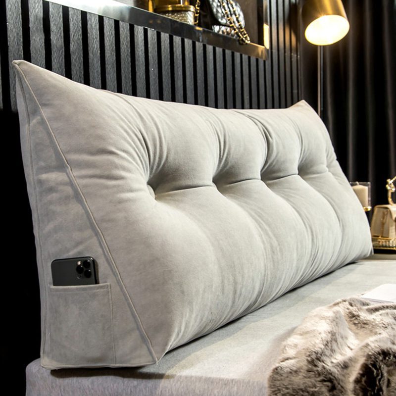 Headboard Pillow Triangle Cushion Backrest Pain Relief Sofa Waist Cushion Wedge Sleeping Pillow for Decorative Pillows for Bed - Image 3