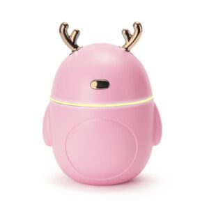 Ultrasonic Air Humidifier Aroma Essential Oil Diffuser for Car Mist Maker USB Diffusers Air Fresher Mini Air Humidifier for Home