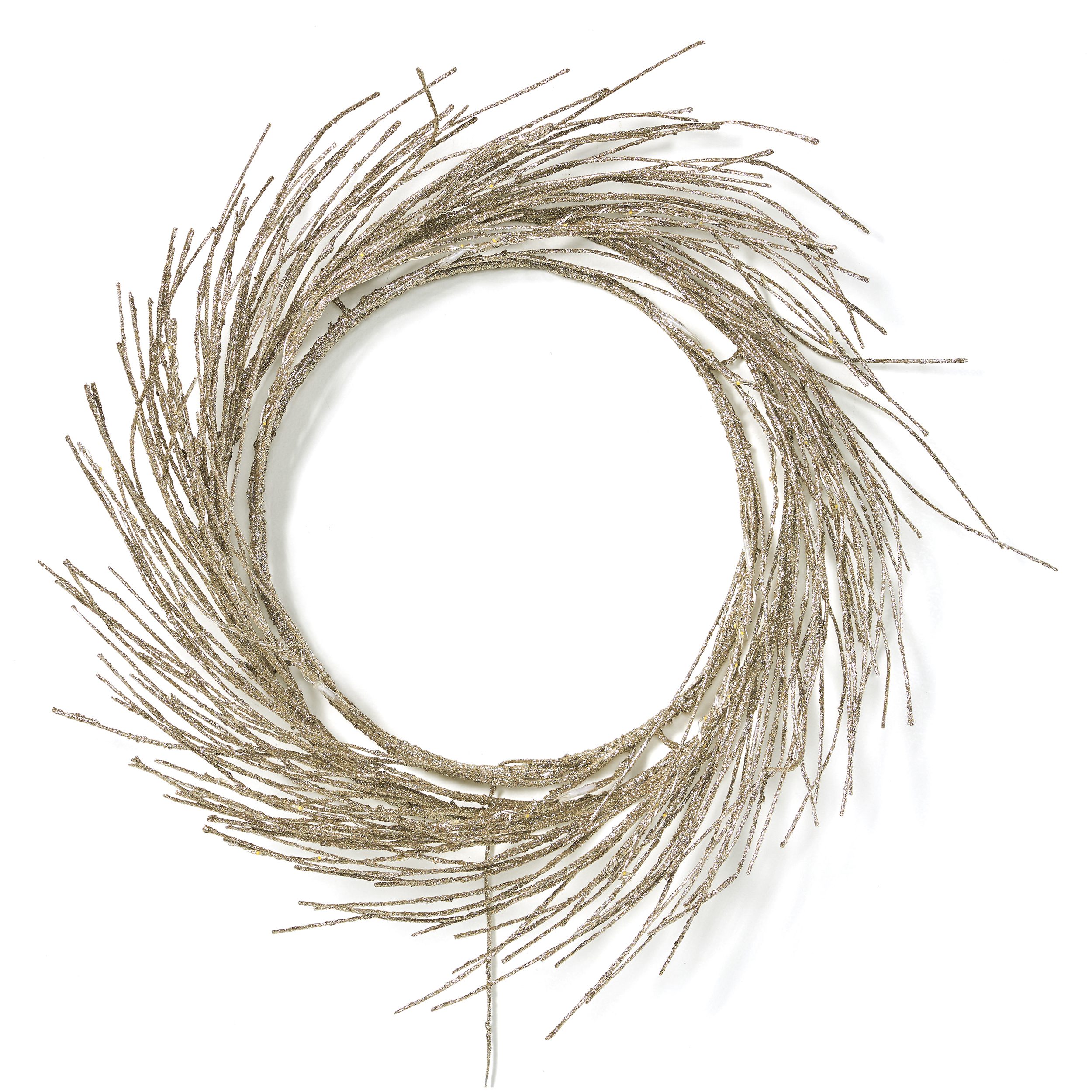 24" PAPER WREATH WITH LED LIGHTS - Image 7