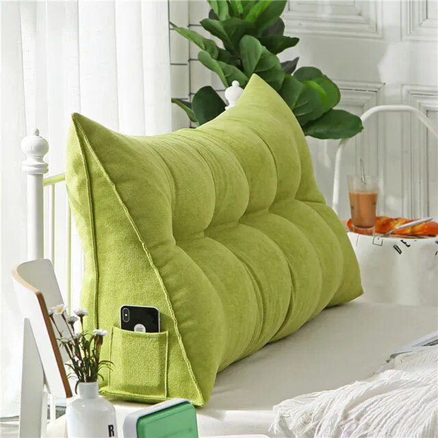 Headboard Pillow Triangle Cushion Backrest Pain Relief Sofa Waist Cushion Wedge Sleeping Pillow for Decorative Pillows for Bed - Image 11