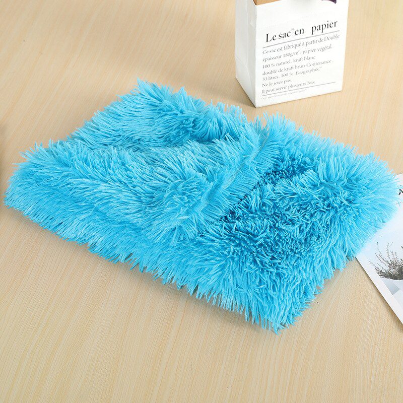 Fluffy Plush Dog Blanket Pet Sleeping Mat Cushion Mattress Extra Soft Warm Pet Throw Blankets for Small Medium Large Dogs & Cats - Image 21
