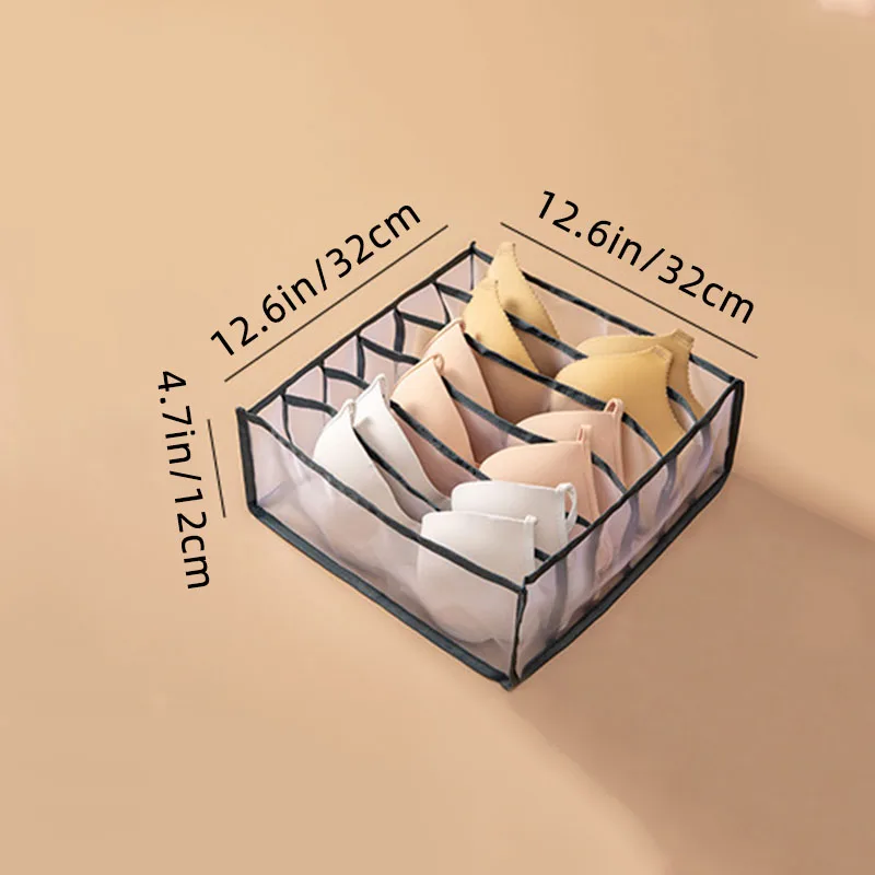 Underwear Bra Socks Panty Storage Boxes Home Dormitory Office Cabinet Organizers Wardrobe Closet Drawer Organization Box Divider - Image 6